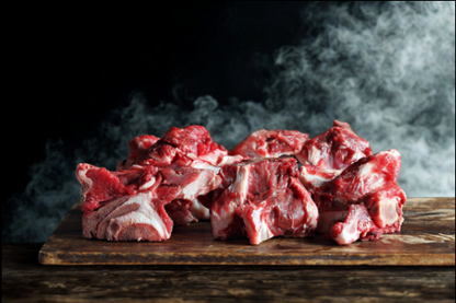 Beef Curry/Stew Cuts - Bone-in Box- 40lbs