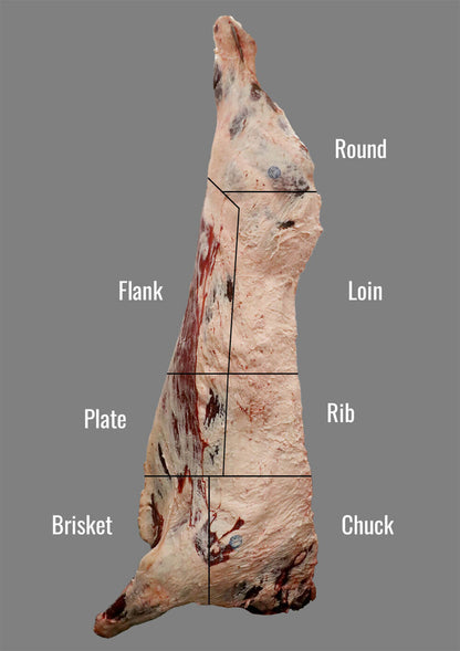 Half Beef (400-450lbs Hanging Weight) - PREMIUM Cattle